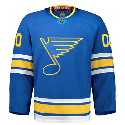Men's St. Louis Blues Fanatics Blue Home Authentic Pro Custom Jersey