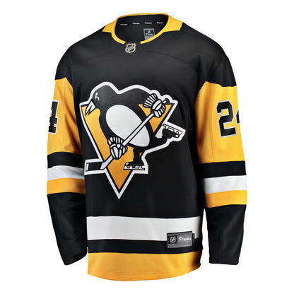 Men's Pittsburgh Penguins Matt Dumba Fanatics Black Home Breakaway Jersey