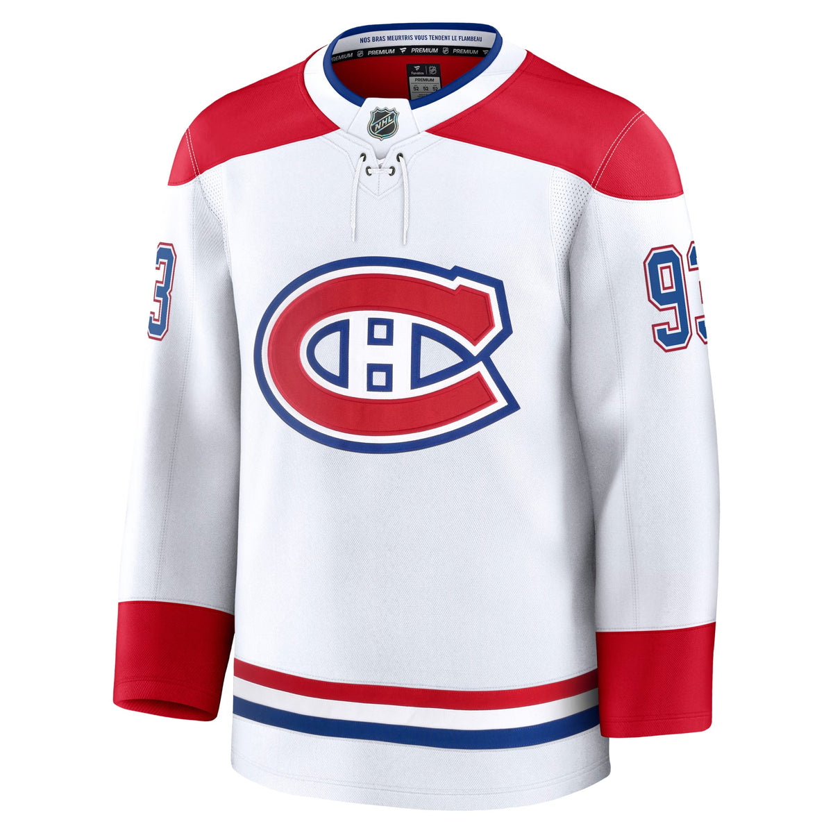 Men's Montreal Canadiens Ivan Demidov Fanatics White Away Premium Jersey