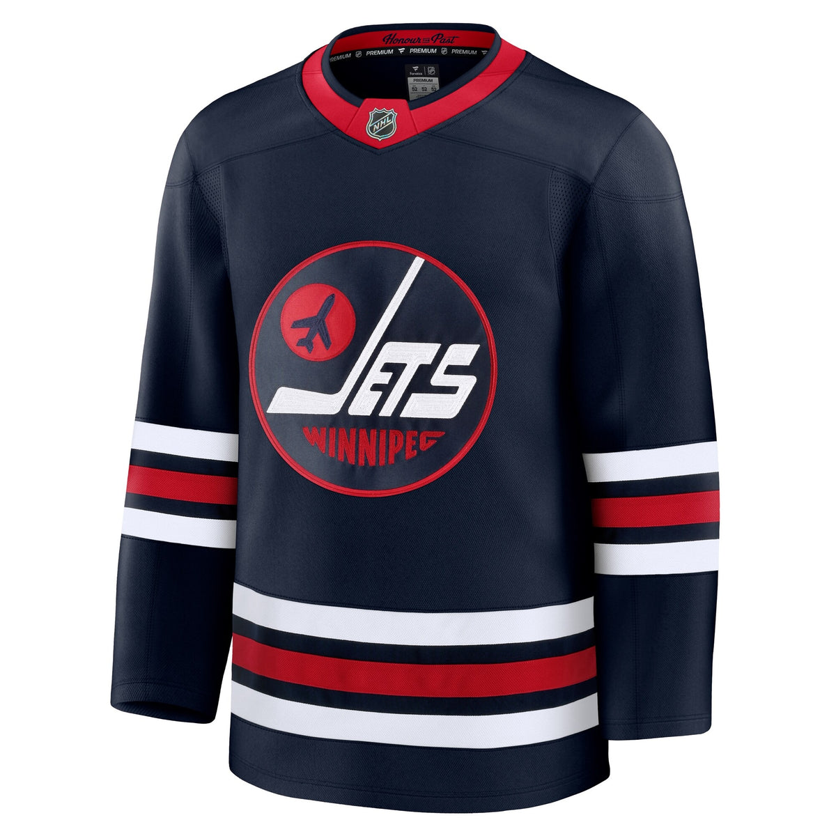 Men's Winnipeg Jets Fanatics Navy Alternate Premium Jersey