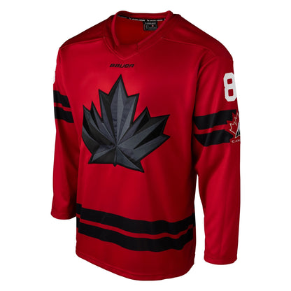 Men's Hockey Canada Cale Makar Bauer Hockey Red 2026 Semi Pro Jersey