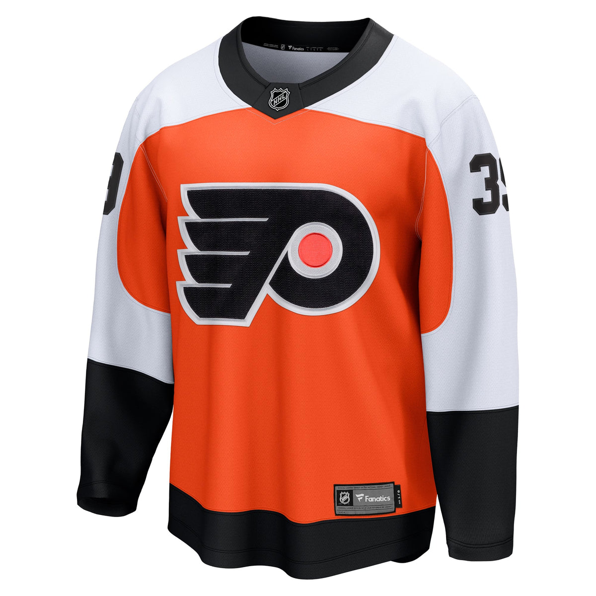 Men's Philadelphia Flyers Matvei Michkov Fanatics Orange Home Premier Breakaway Player Jersey