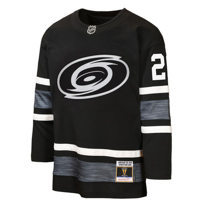 Youth Carolina Hurricanes Sebastian Aho Mitchell & Ness Black 2019 All-Star Game Power Play Jersey