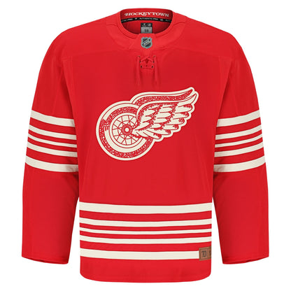 Men's Detroit Red Wings Fanatics Red Centennial Authentic Pro Jersey