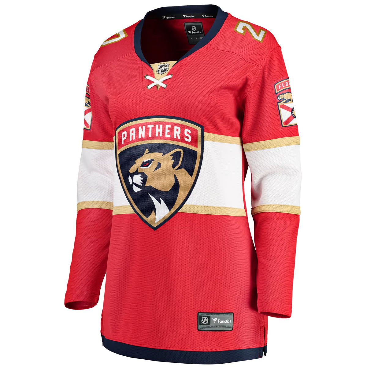 Women's Florida Panthers Eetu Luostarinen Fanatics Red Home Breakaway Player Jersey