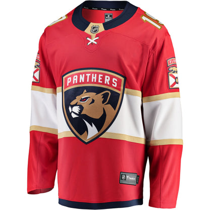 Men's Florida Panthers Matthew Tkachuk Fanatics Red Home Breakaway Player Jersey