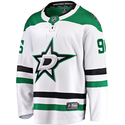 Men's Dallas Stars Mikko Rantanen Fanatics White Away Breakaway Jersey