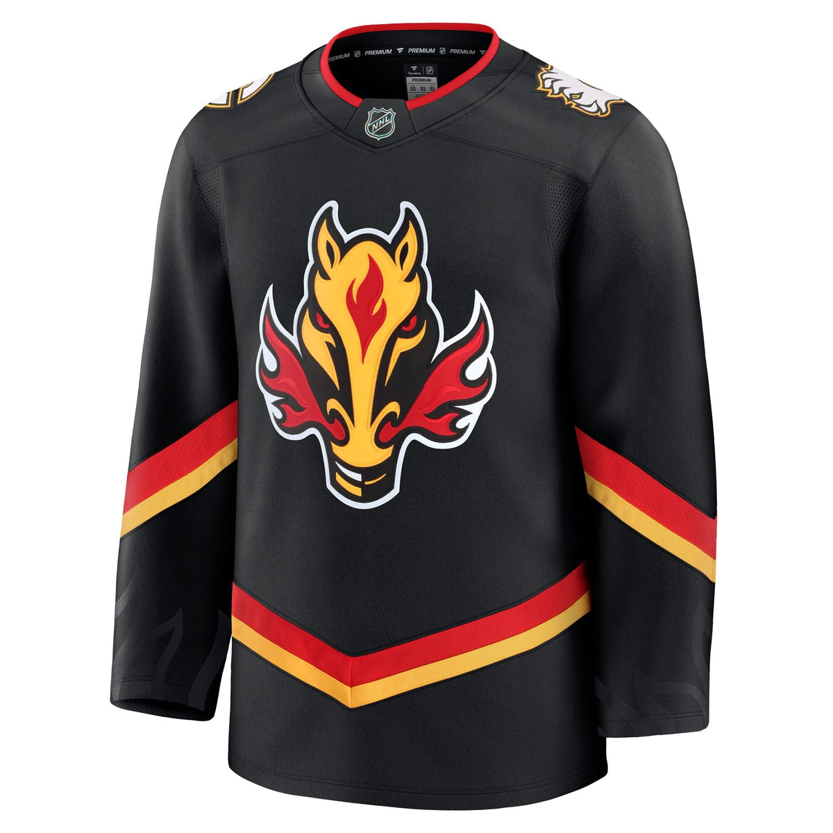 Men's Calgary Flames Fanatics Black Alternate Premium Jersey