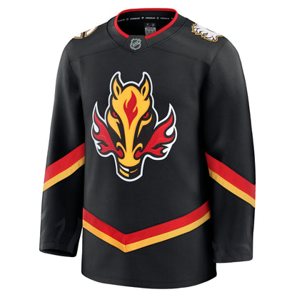 Men's Calgary Flames Fanatics Black Alternate Premium Jersey