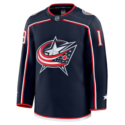 Men's Columbus Blue Jackets Adam Fantilli Fanatics Navy Home Premium Jersey