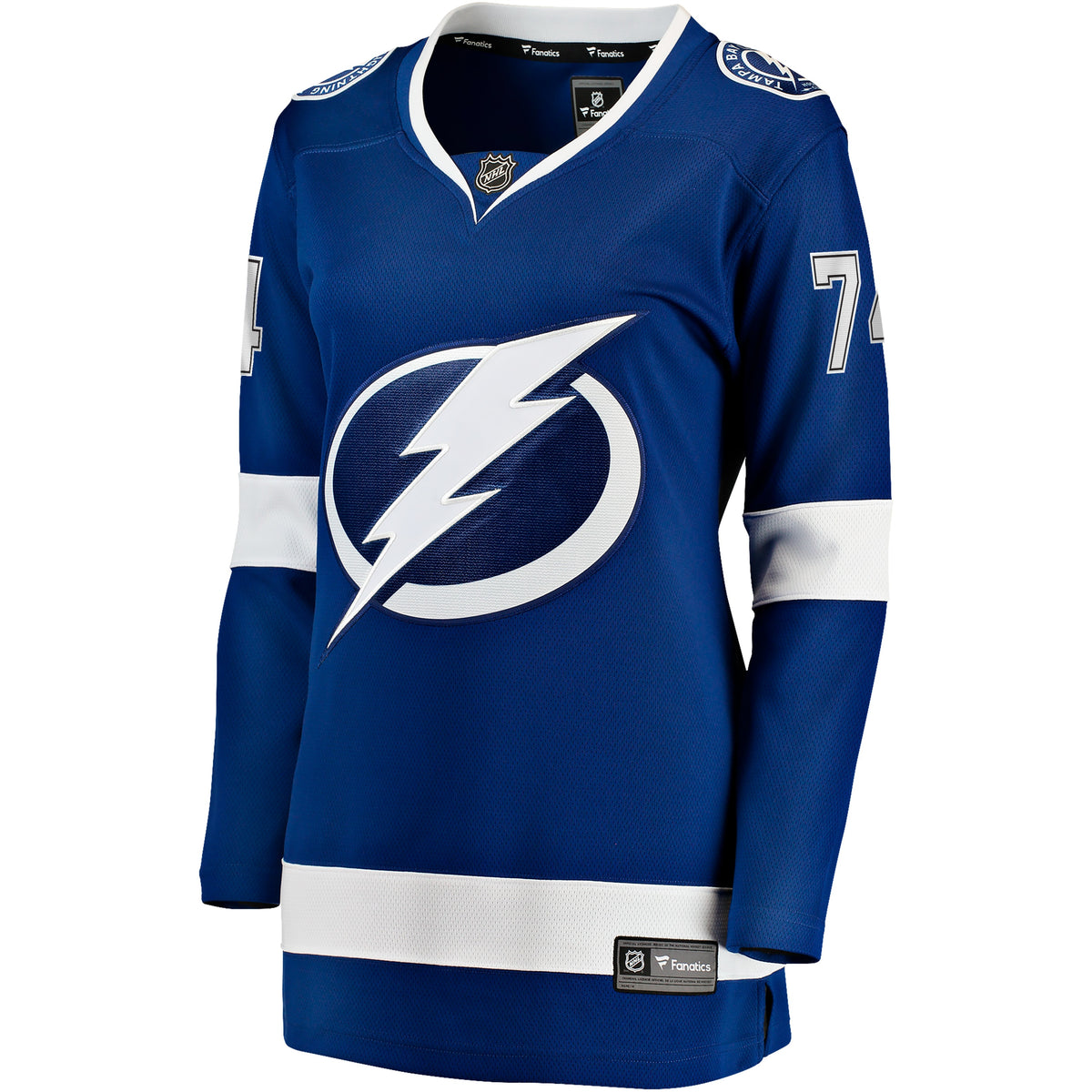 Women's Tampa Bay Lightning John Carlson Fanatics Blue Home Breakaway Jersey