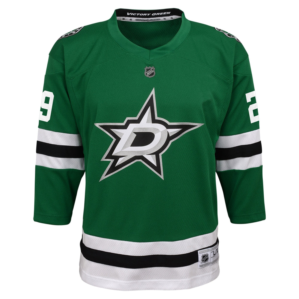 Youth Dallas Stars Jake Oettinger Kelly Green Home Replica Player Jersey