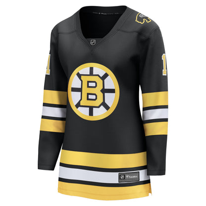 Women's Boston Bruins Jeremy Swayman Fanatics Black Home Breakaway Jersey