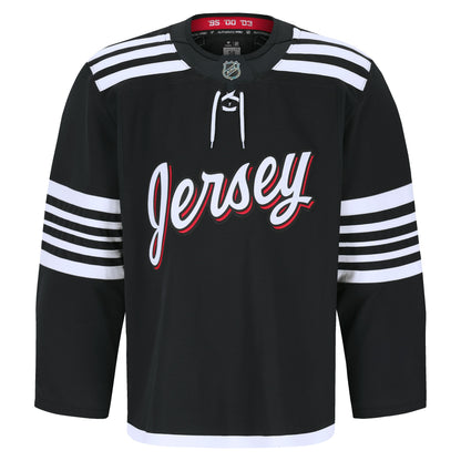 Men's New Jersey Devils Fanatics Black Alternate Authentic Pro Jersey