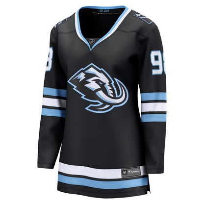 Women's Utah Mammoth Mikhail Sergachev Fanatics Black Home Breakaway Player Jersey