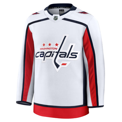 Men's Washington Capitals Fanatics White Away Premium Jersey
