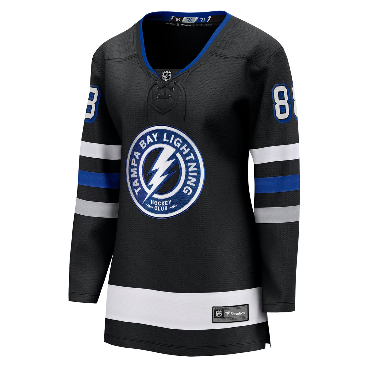Women's Tampa Bay Lightning Andrei Vasilevskiy Fanatics Black Breakaway Jersey