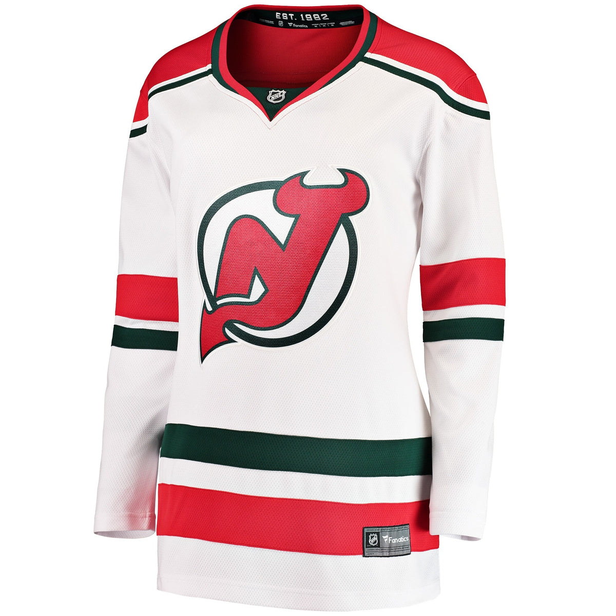 Women's New Jersey Devils Fanatics White Alternate Breakaway Jersey