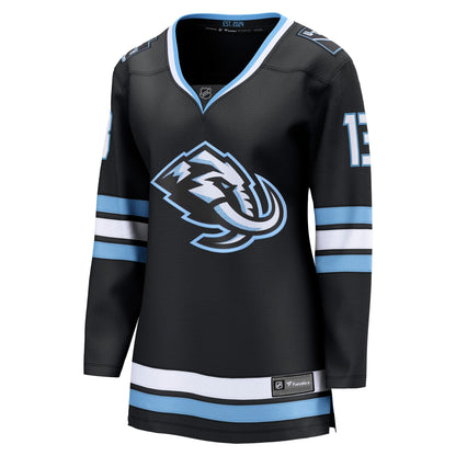 Women's Utah Mammoth Brandon Tanev Fanatics Black Home Breakaway Player Jersey