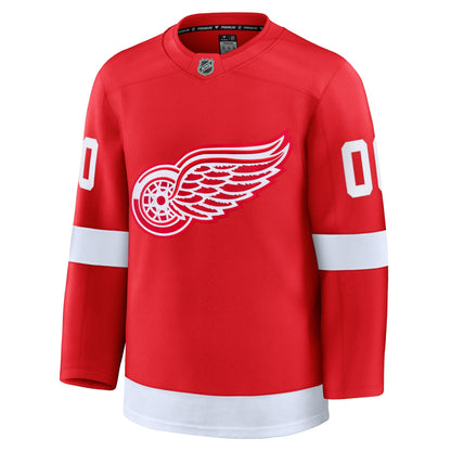 Men's Detroit Red Wings Fanatics Red Home Premium Custom Jersey
