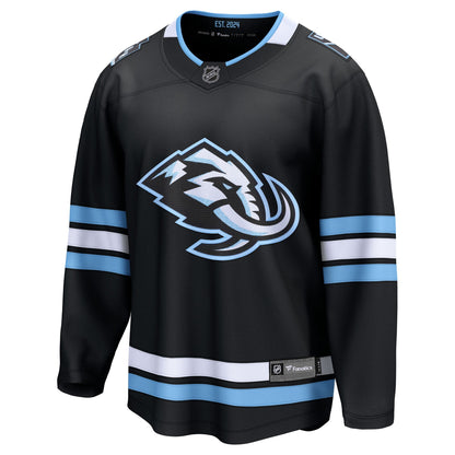 Men's Utah Mammoth Fanatics Black Home Breakaway Jersey