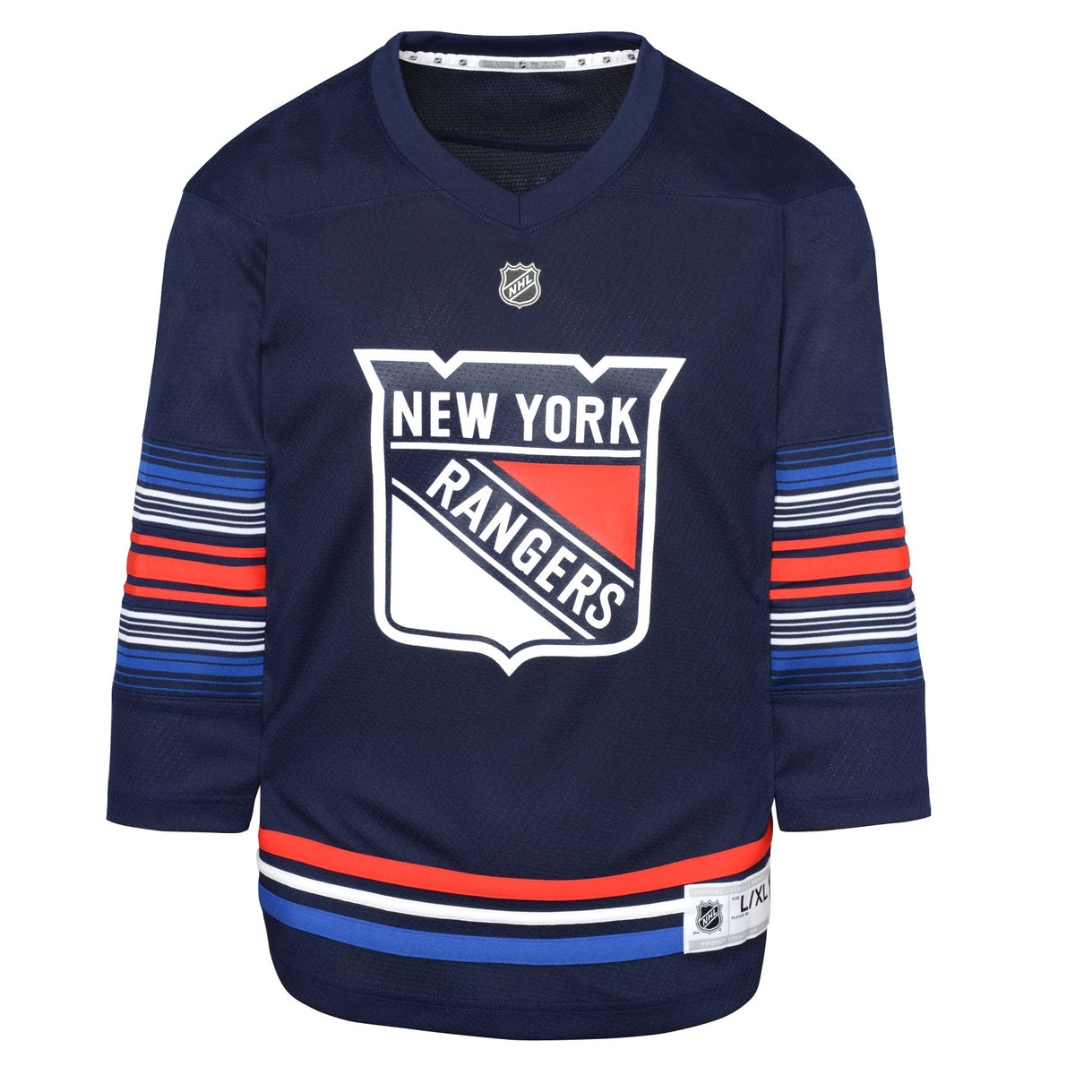 Youth New York Rangers Navy Alternate Replica Jersey