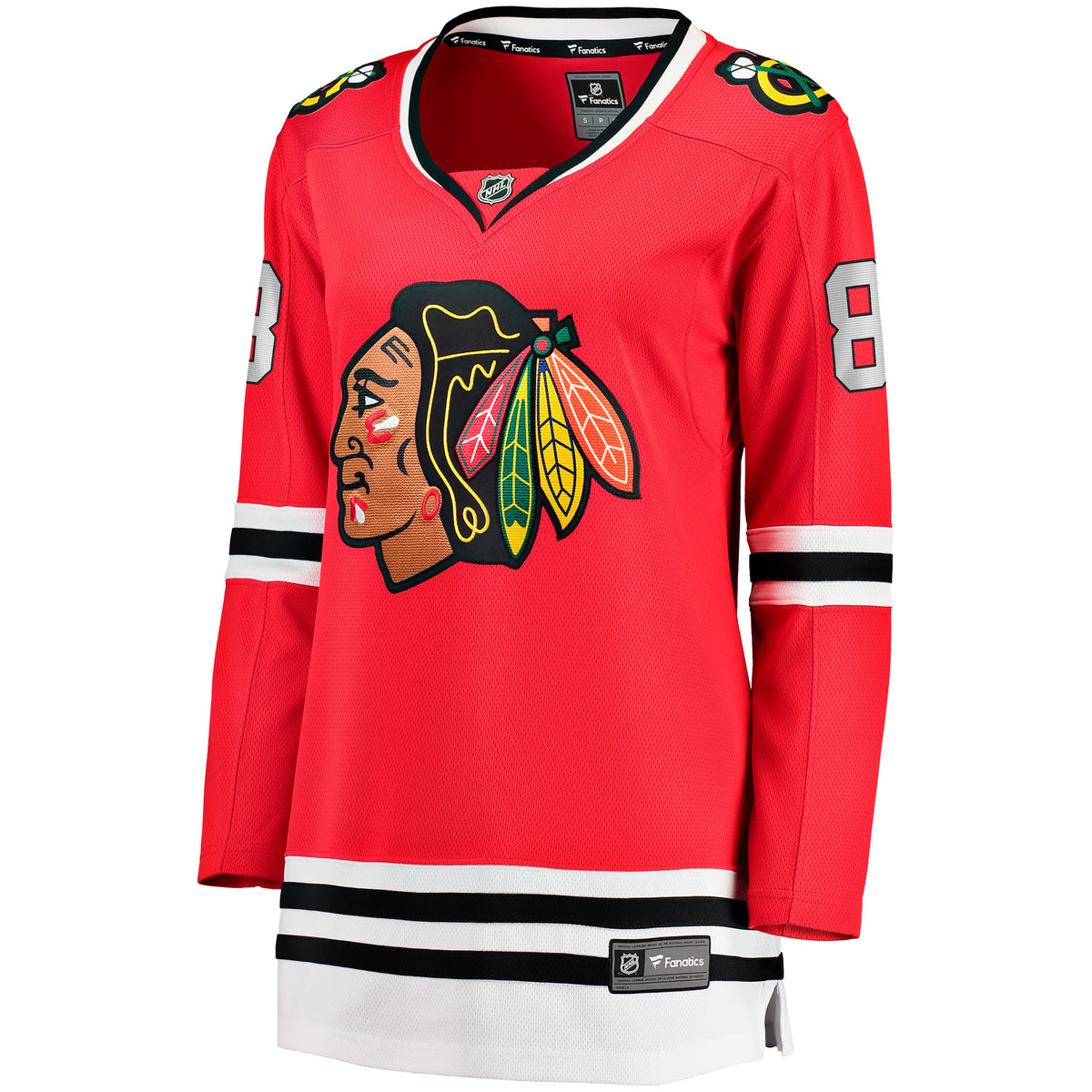 Women's Chicago Blackhawks Patrick Kane Fanatics Red Home Breakaway Jersey