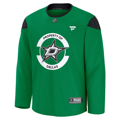 Men's Dallas Stars Fanatics Kelly Green Practice Jersey