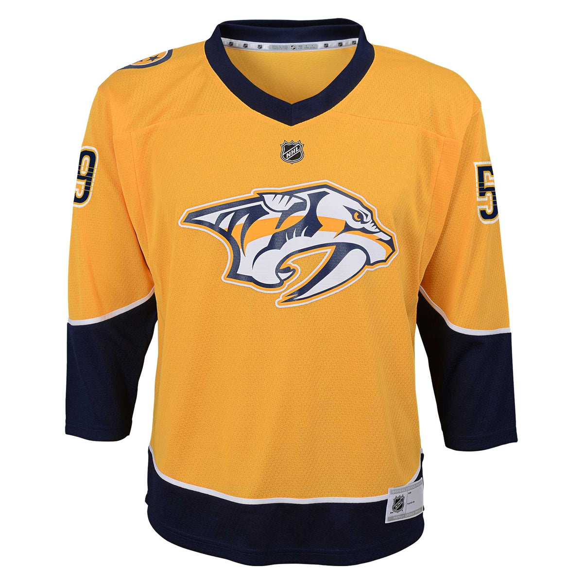 Youth Nashville Predators Roman Josi Gold Home Replica Player Jersey