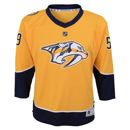 Youth Nashville Predators Roman Josi Gold Home Replica Player Jersey
