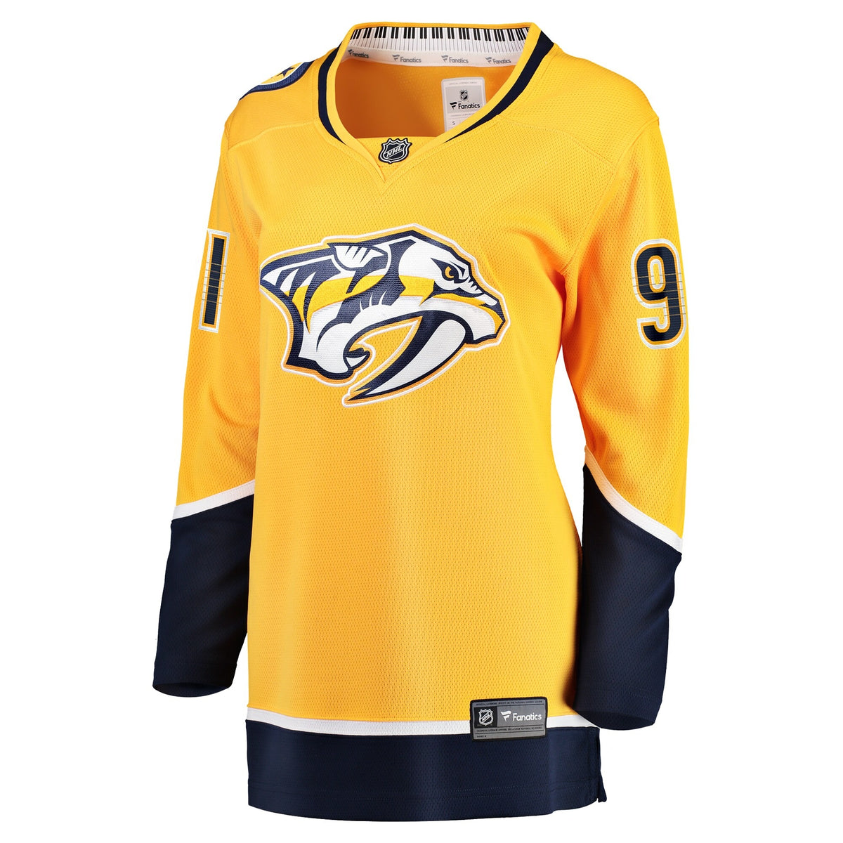 Women's Nashville Predators Steven Stamkos Fanatics Gold Home Premier Breakaway Player Jersey Breakaway Jersey