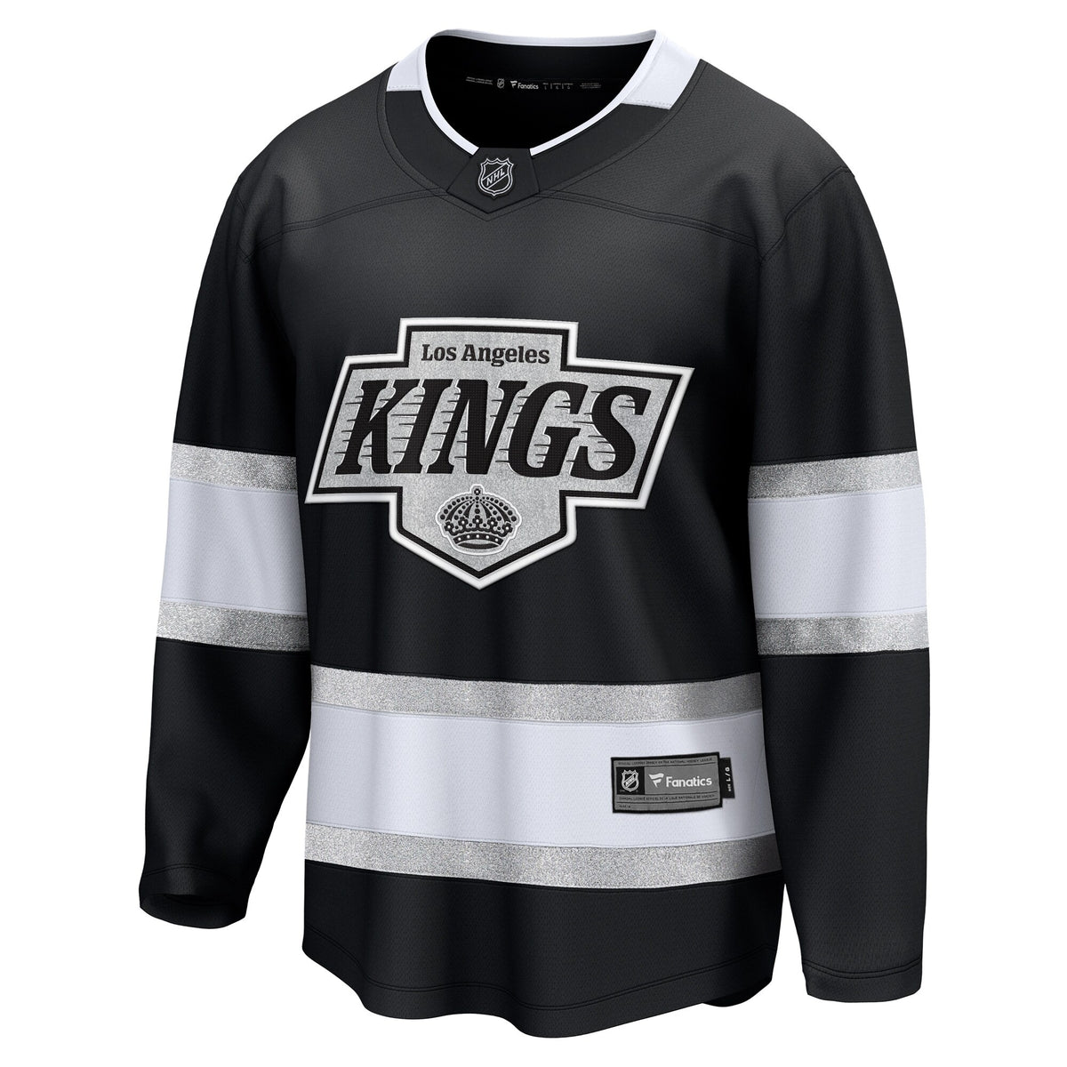 Men's Los Angeles Kings Fanatics Black Home Breakaway Jersey