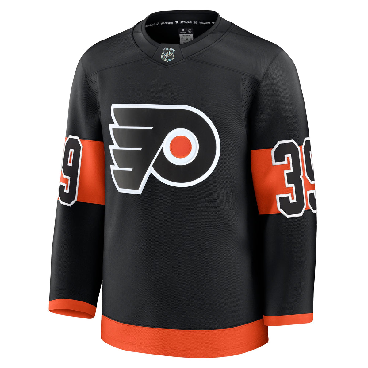 Men's Philadelphia Flyers Matvei Michkov Fanatics Black Alternate Premium Jersey