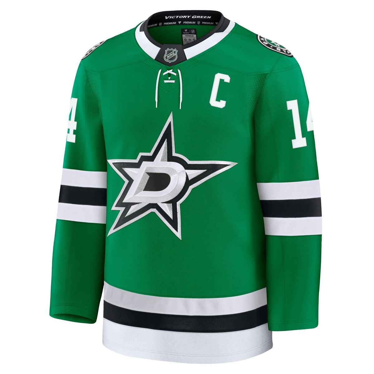 Men's Dallas Stars Jamie Benn Fanatics Kelly Green Home Premium Jersey