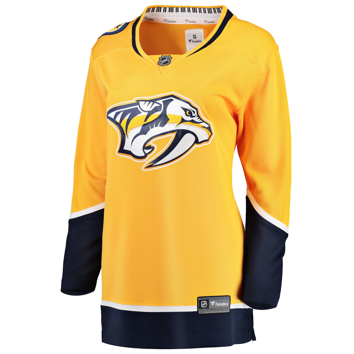 Women's Nashville Predators Fanatics Yellow Home Breakaway Jersey