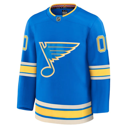 Men's St. Louis Blues Fanatics Blue Alternate Premium Custom Jersey