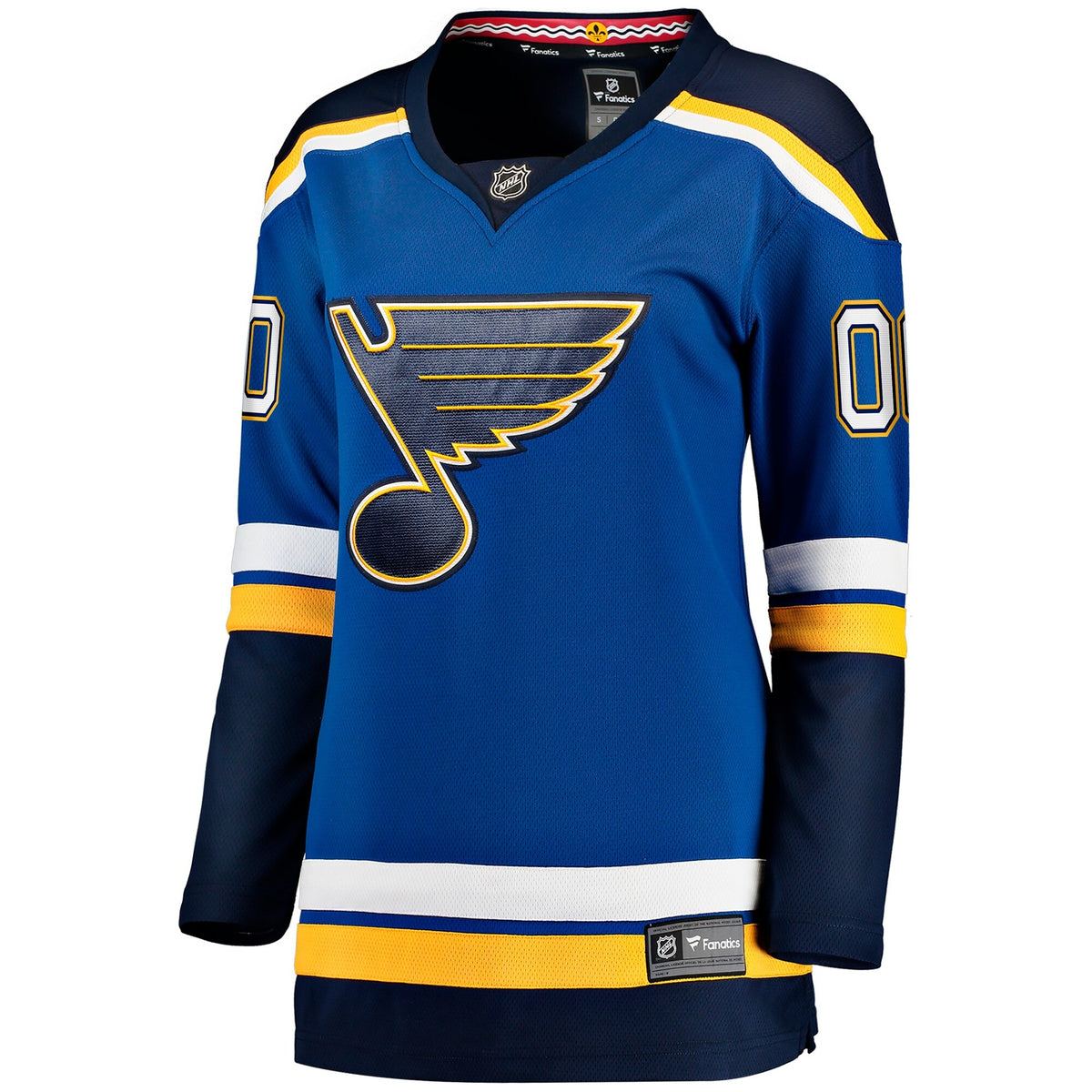 Women's St. Louis Blues Fanatics Blue Home Breakaway Custom Jersey