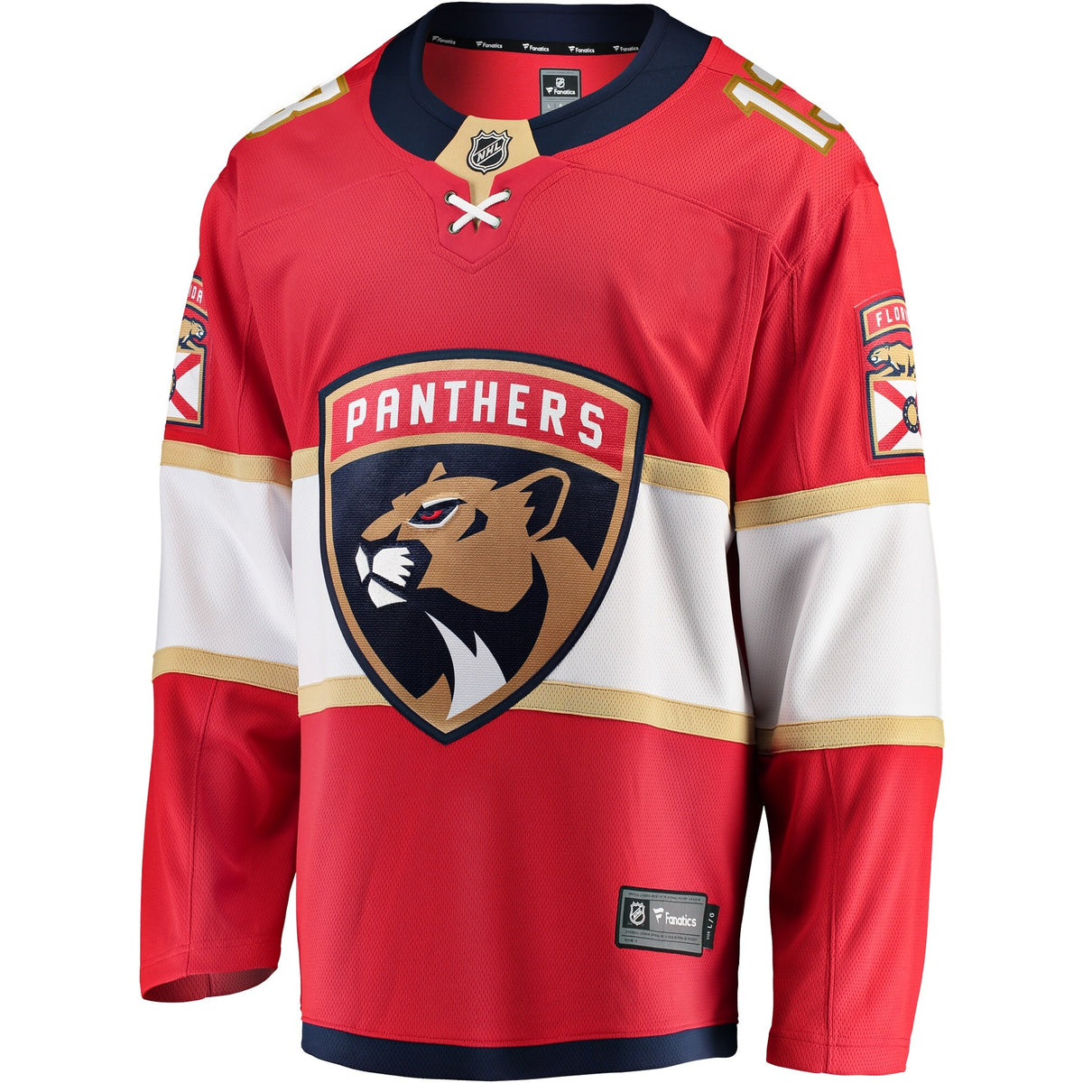 Men's Florida Panthers Sam Reinhart Fanatics Red Breakaway Player Jersey