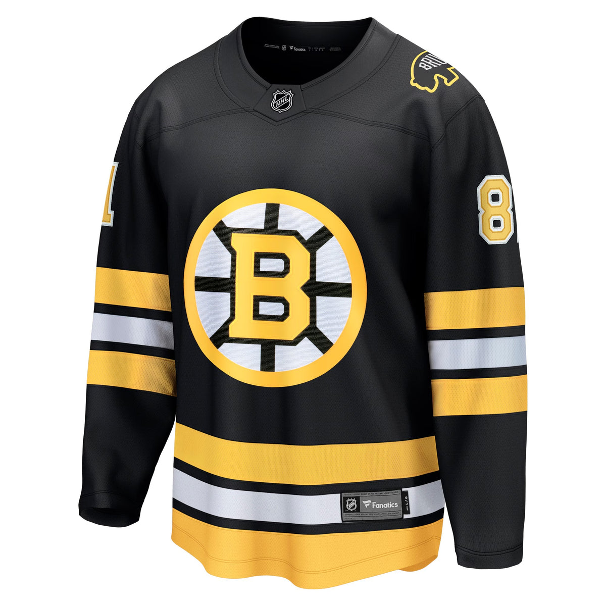 Men's Boston Bruins Michael Eyssimont Fanatics Black Home Breakaway Player Jersey