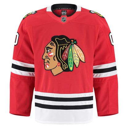 Men's Chicago Blackhawks Fanatics Red Home Authentic Pro Custom Jersey