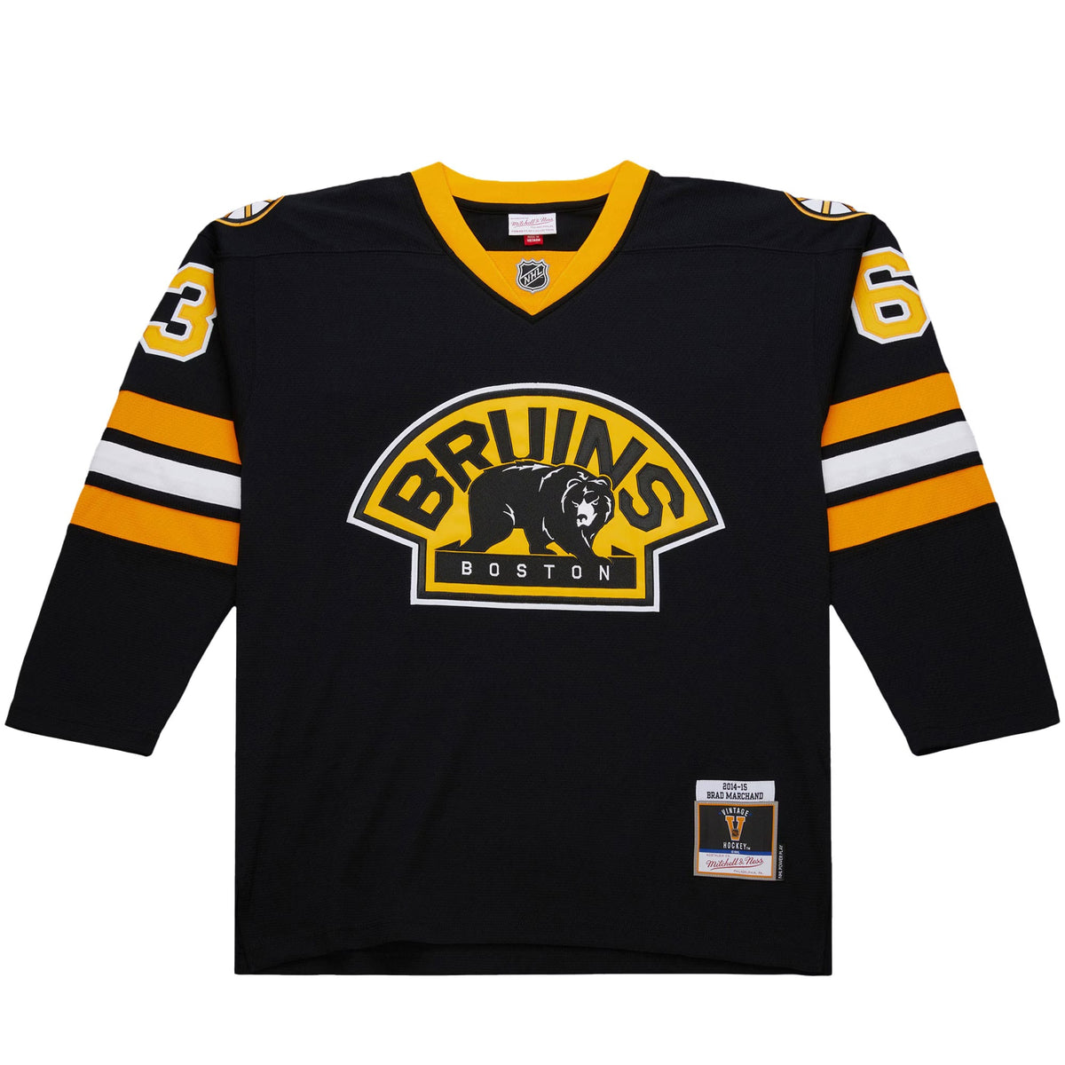 Men's Boston Bruins Brad Marchand Black 2014-15 Power Play Jersey