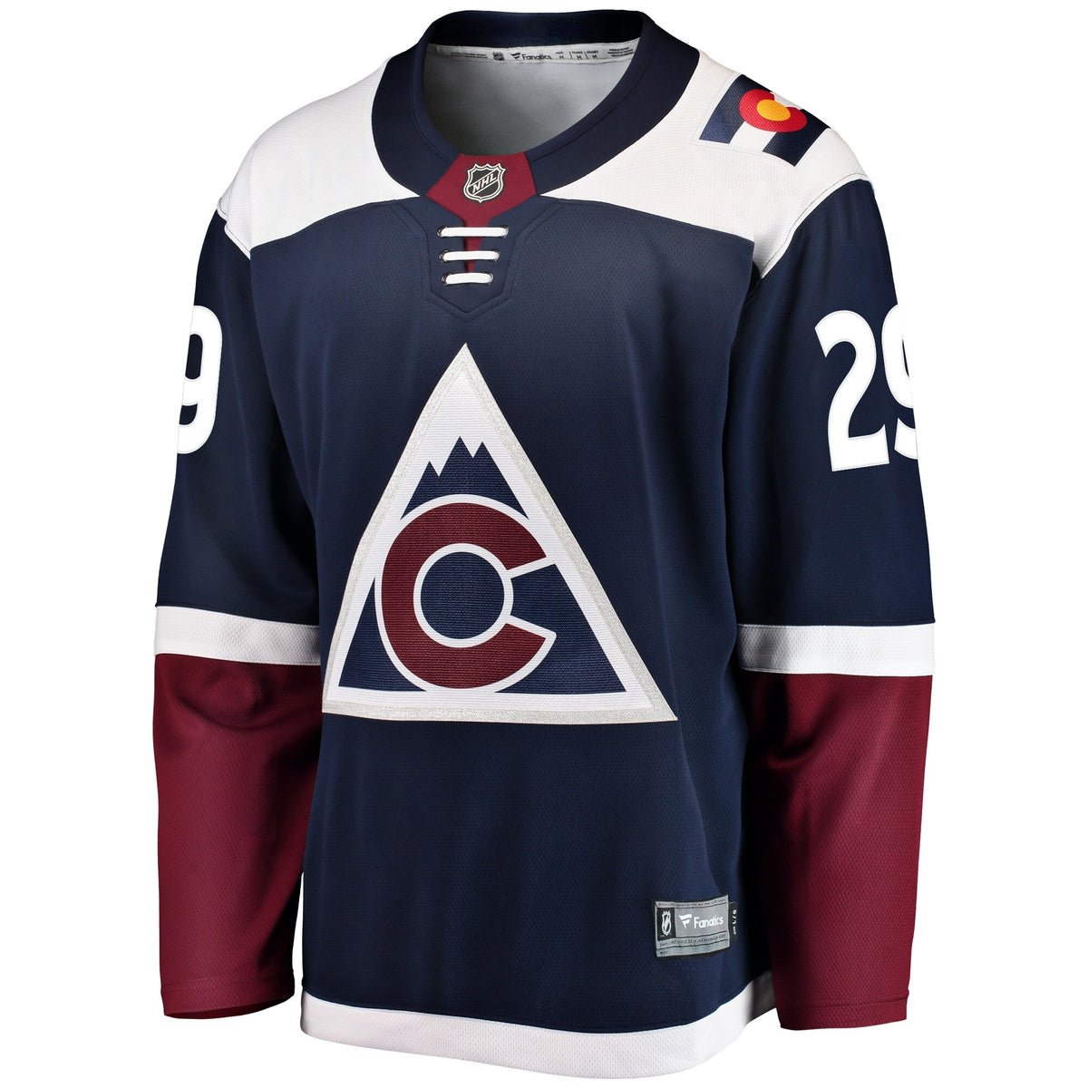 Men's Colorado Avalanche Nathan MacKinnon Fanatics Navy Breakaway Jersey