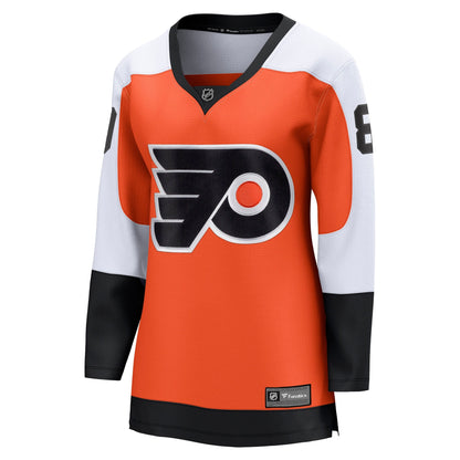 Women's Philadelphia Flyers Dan Vladar Fanatics Orange Home Breakaway Jersey