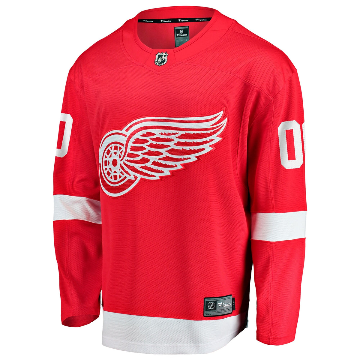 Men's Detroit Red Wings Fanatics Red Home Breakaway Custom Jersey
