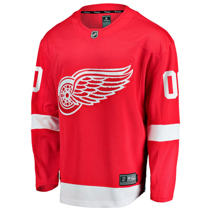 Men's Detroit Red Wings Fanatics Red Home Breakaway Custom Jersey