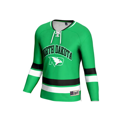 Youth Kelly Green North Dakota Lightweight Women's Hockey Team Fashion Jersey