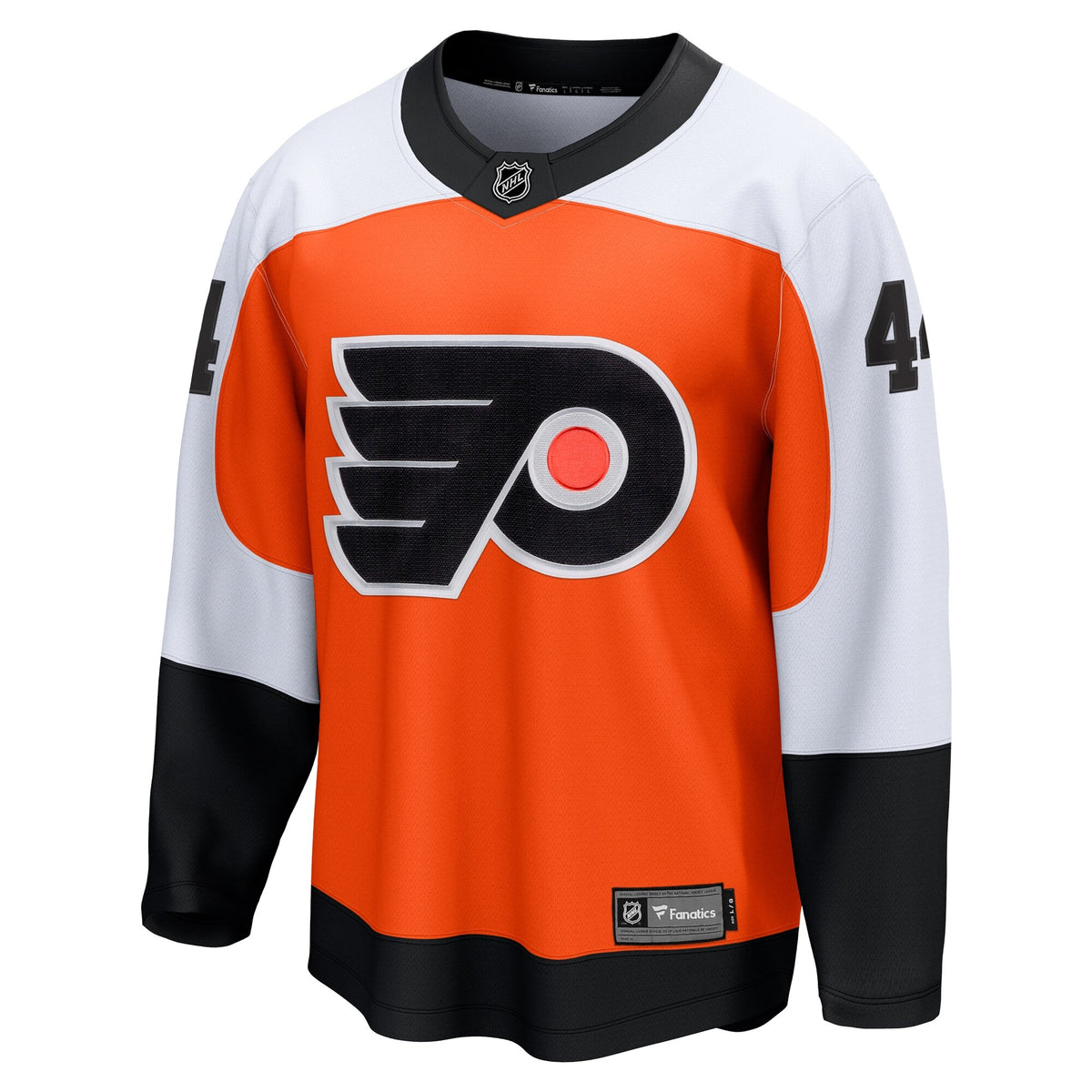 Men's Philadelphia Flyers Nicolas Deslauriers Fanatics Orange Home Breakaway Jersey
