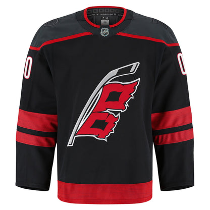 Men's Carolina Hurricanes Fanatics Black Home Authentic Pro Custom Jersey