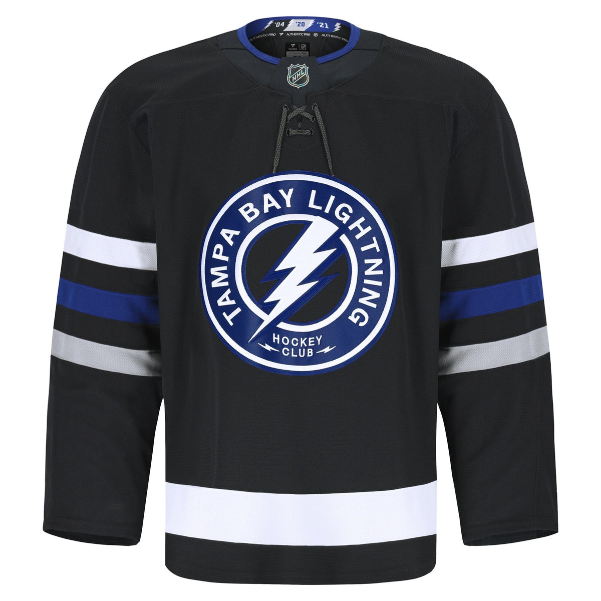 Men's Tampa Bay Lightning Fanatics Black Alternate Authentic Pro Jersey