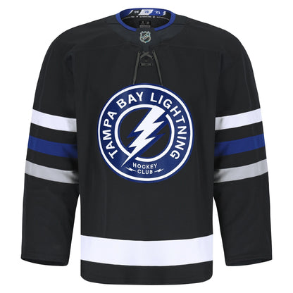 Men's Tampa Bay Lightning Fanatics Black Alternate Authentic Pro Jersey